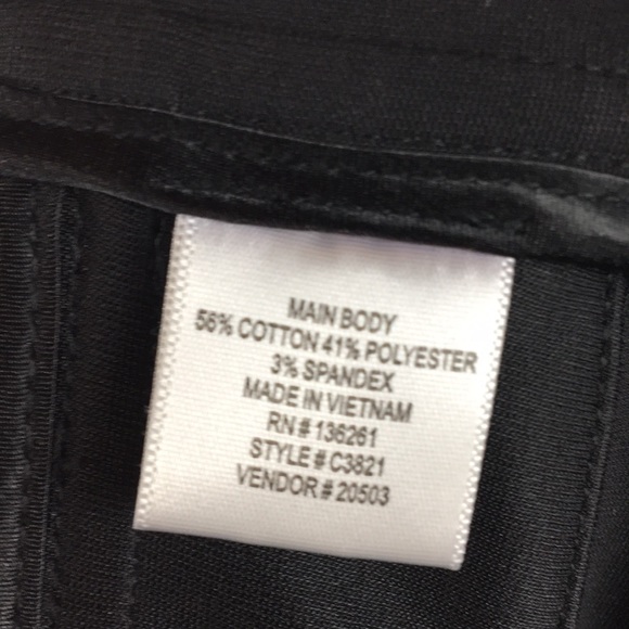 Shape FX Black Tuxedo Cut Form Fitting Blazer NWT - Picture 7 of 8